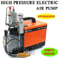 Pompe électrique de compresseur d'air haute pression de 30MPa Ensemble de système de pression réglée à 4500Psi NEUF